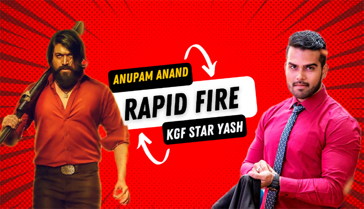 KGF Star Yash in Conversation with Anchor Anupam Anand