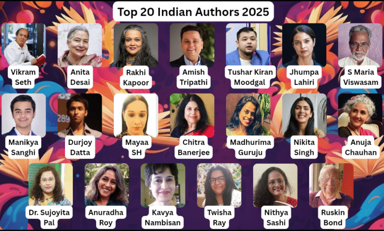 Meet The Masters: Top 20 Indian Authors Dominating 2025's Literary Scene